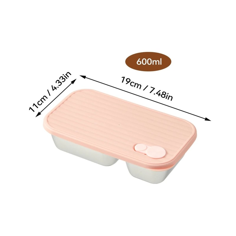 Large Capacity Stainless Steel Bento Lunch Box Sealed Portable Food Container 3