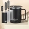 Insulated Stainless Steel Coffee Mug Double Wall Large Capacity Travel Cup 12