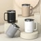 Insulated Stainless Steel Coffee Mug Double Wall Large Capacity Travel Cup 0
