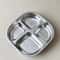 Capybara Stainless Steel Divided Plate 3 Compartment Kids Dinner Plate 4