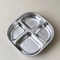 Capybara Stainless Steel Divided Plate 3 Compartment Kids Dinner Plate 4