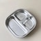 Capybara Stainless Steel Divided Plate 3 Compartment Kids Dinner Plate 1