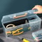 Large Capacity Plastic Tool Box Portable Tool Organizer With Handle 7