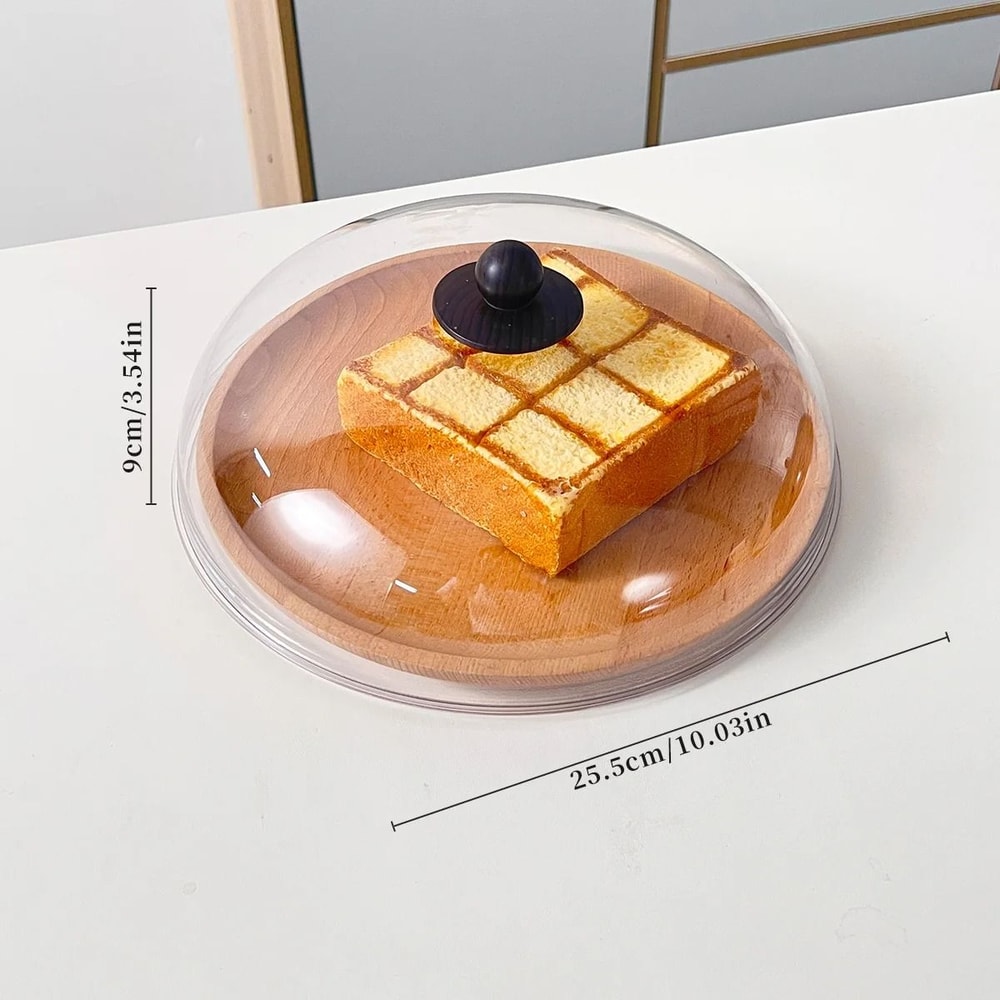 Reusable Plastic Food Cover Lid Dustproof Kitchen Food Protector 1