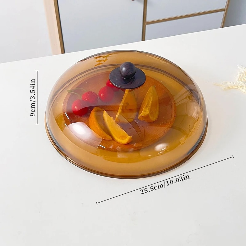 Reusable Plastic Food Cover Lid Dustproof Kitchen Food Protector 2