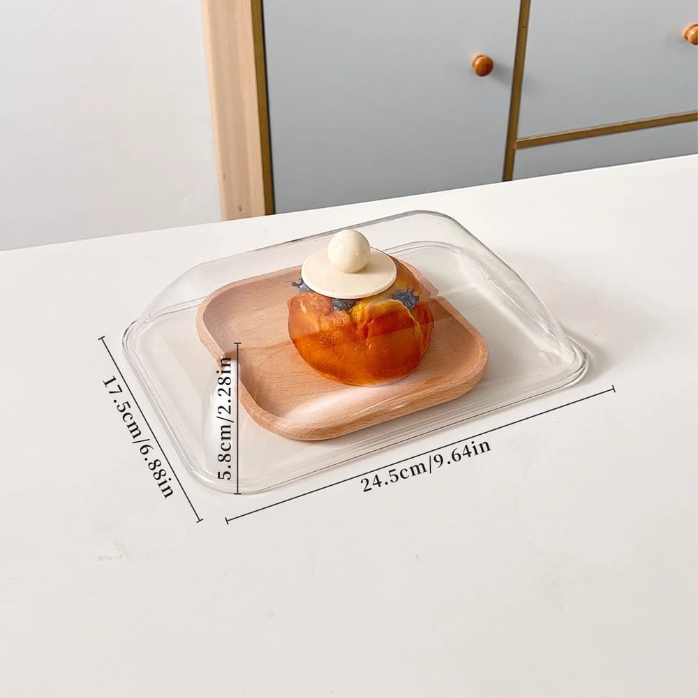 Reusable Plastic Food Cover Lid Dustproof Kitchen Food Protector 3