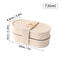 Double Layer Bento Lunch Box Microwave Safe Portable Food Container With Strap 6