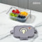 Divided Lunch Box For Kids Microwave Safe Sealed Plastic Bento Container 2