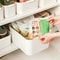 Plastic Kitchen Storage Box Cabinet Organizer Desktop Storage Basket 10
