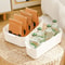 Plastic Kitchen Storage Box Cabinet Organizer Desktop Storage Basket 11