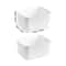 Plastic Kitchen Storage Box Cabinet Organizer Desktop Storage Basket 6