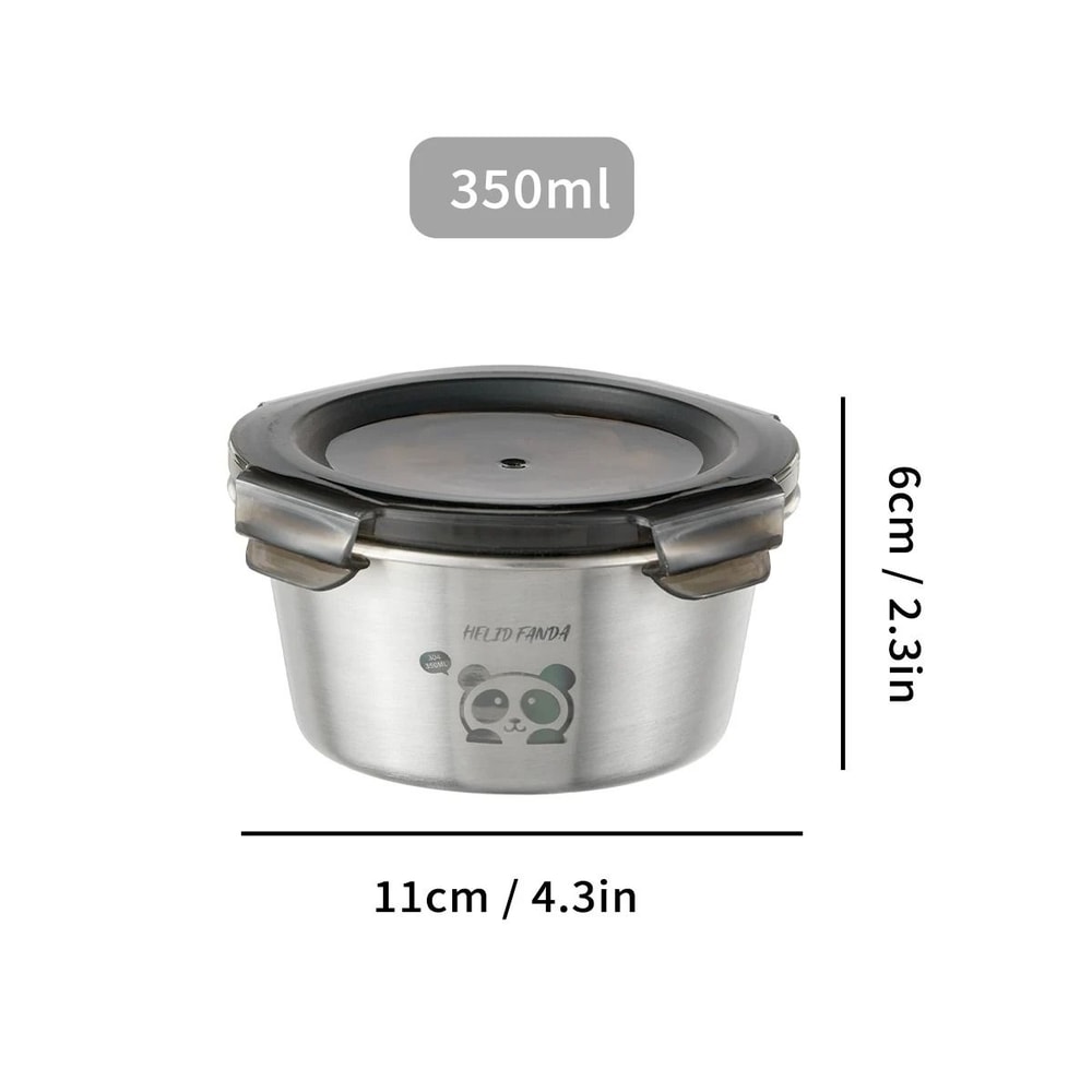 Stainless Steel Sealed Food Container Stackable Fresh Keeping Storage Box 1