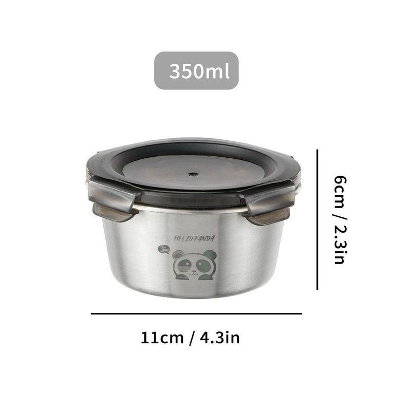 Stainless Steel Sealed Food Container Stackable Fresh Keeping Storage Box 1