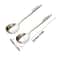 Stainless Steel Dessert Spoon Long Handle Soup Spoon For Kids 4