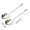 Stainless Steel Dessert Spoon Long Handle Soup Spoon For Kids 6
