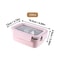 Stainless Steel Lunch Box Leak Proof Divided Microwave Safe Bento Container 4