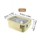 Stainless Steel Lunch Box Leak Proof Divided Microwave Safe Bento Container 6