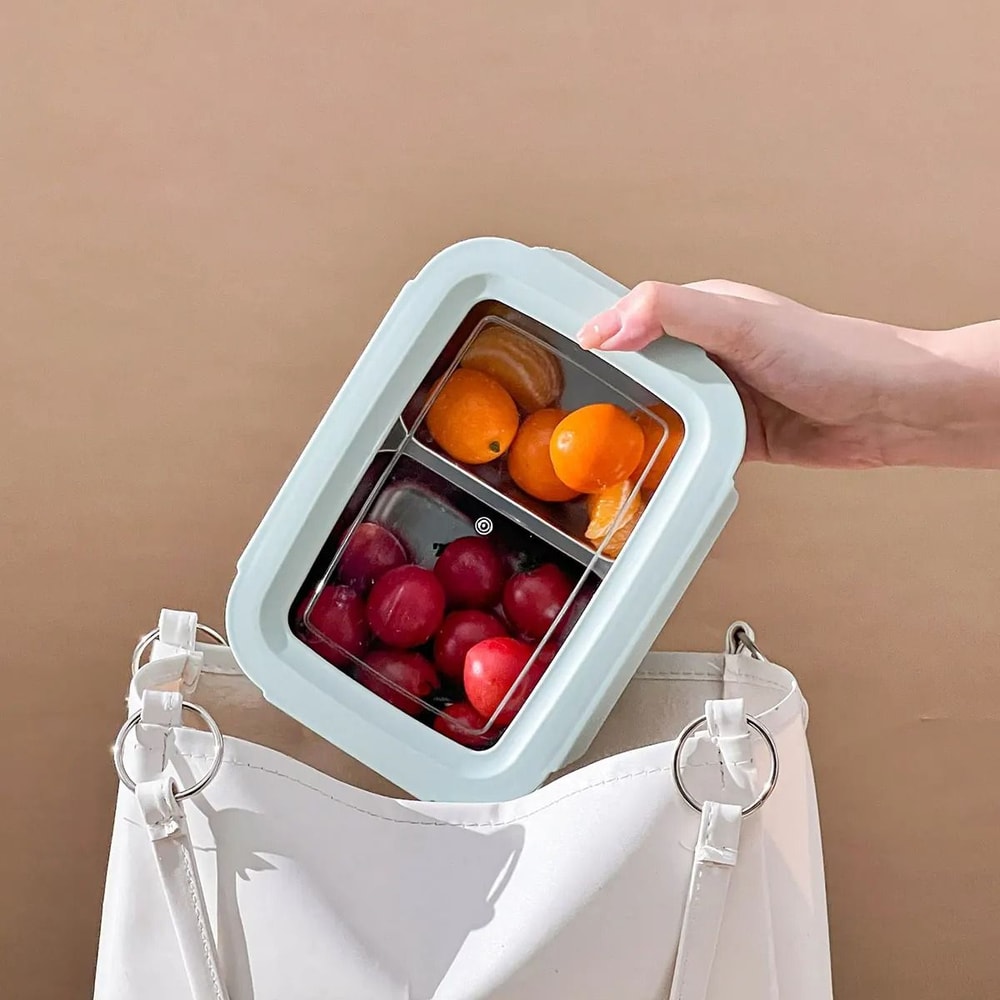 Stainless Steel Lunch Box Leak Proof Divided Microwave Safe Bento Container 19