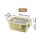 Stainless Steel Lunch Box Leak Proof Divided Microwave Safe Bento Container 3