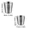 Stainless Steel Coffee Mug With Scale Double Layer Insulated Cup 3