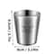 Stainless Steel Coffee Mug With Scale Double Layer Insulated Cup 2