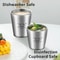 Stainless Steel Coffee Mug With Scale Double Layer Insulated Cup 4