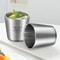 Stainless Steel Coffee Mug With Scale Double Layer Insulated Cup 7