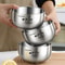 Stainless Steel Kids Bowl Double Layer Anti Scalding Rice Soup Bowl 8