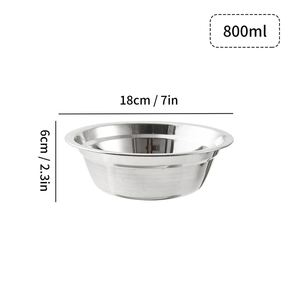 Large Capacity Stainless Steel Mixing Bowl Salad Kneading Bowl 3