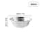 Large Capacity Stainless Steel Mixing Bowl Salad Kneading Bowl 3