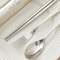 Portable Stainless Steel Cutlery Set With Case Fork Spoon Chopsticks 5