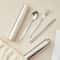 Portable Stainless Steel Cutlery Set With Case Fork Spoon Chopsticks 7