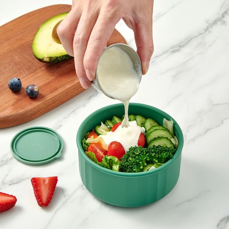 Stainless Steel Sauce Container With Lid Leak Proof Mini Dipping Dish 11