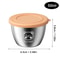 Stainless Steel Sauce Container With Lid Leak Proof Mini Dipping Dish 3