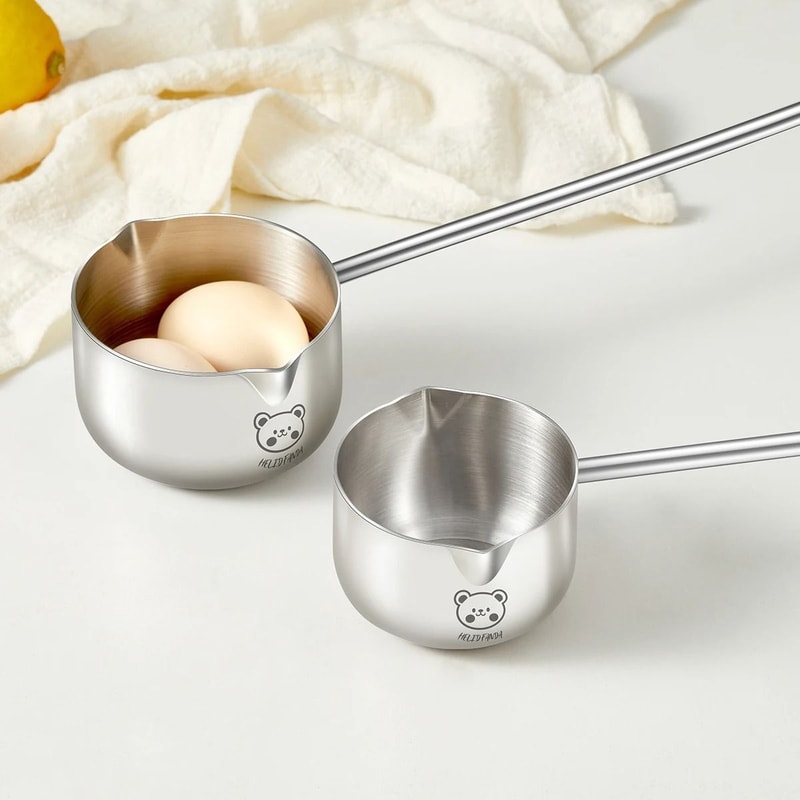 Stainless Steel Sauce Spoon Long Handle Anti Scalding Hot Oil Ladle 5