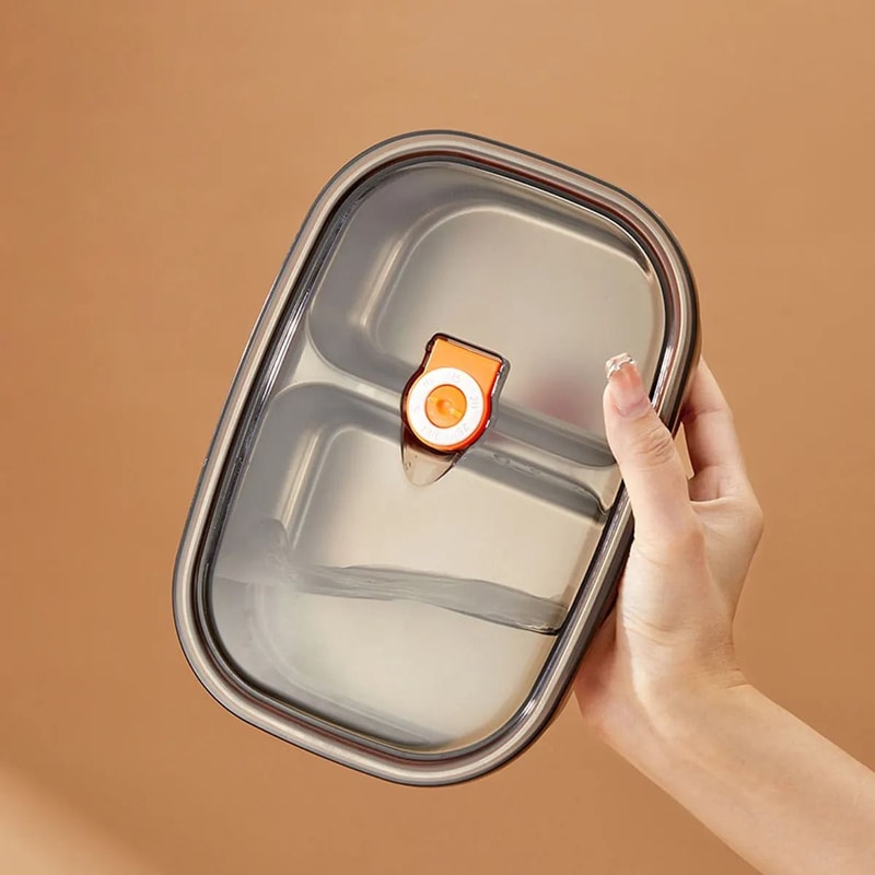 Stainless Steel Sealed Lunch Container Portable Bento Box For Kids And Students 6