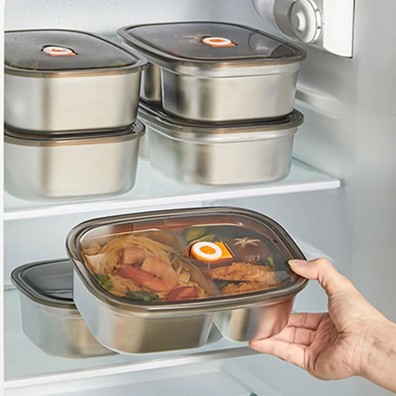 Stainless Steel Sealed Lunch Container Portable Bento Box For Kids And Students 9