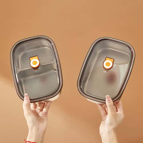 Stainless Steel Sealed Lunch Container Portable Bento Box for Kids and Students