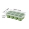 Mini Silicone Ice Cube Tray With Lid Square Ice Mold For Cold Drinks 4