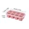 Mini Silicone Ice Cube Tray With Lid Square Ice Mold For Cold Drinks 2