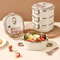 Stainless Steel Insulated Bento Lunch Box Microwave Safe Multi Layer Food Container 0