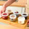 Reusable Mini Sauce Container Clear Sealed Portable Sauce Cup With Handle 11