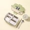 Stainless Steel Divided Lunch Container Large Capacity Bento Lunch Box Set 2
