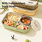 Stainless Steel Divided Lunch Container Large Capacity Bento Lunch Box Set 16