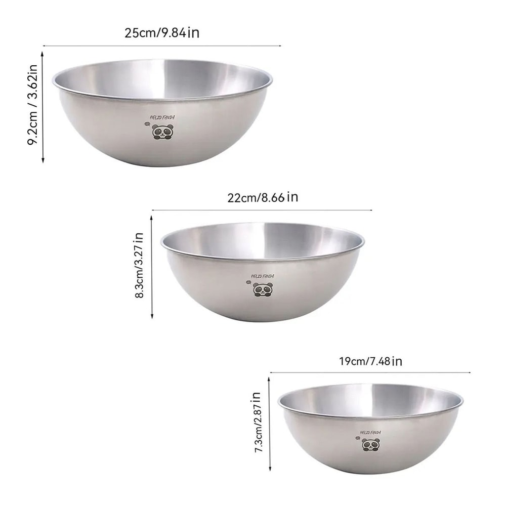 Stainless Steel Mixing Bowl With Scale Large Capacity Kneading Dough Bowl 4