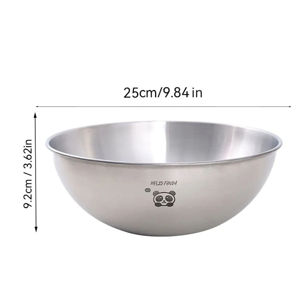 Stainless Steel Mixing Bowl With Scale Large Capacity Kneading Dough Bowl 3