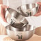 Stainless Steel Mixing Bowl With Scale Large Capacity Kneading Dough Bowl 0