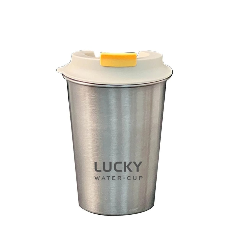 Stainless Steel Coffee Cup Portable Sealed Water Tumbler With Lid 1