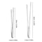 Stainless Steel Non Slip Long Handle BBQ Grill Tongs For Cooking 3