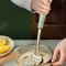 Stainless Steel Potato Masher Manual Food Crusher With Anti Slip Handle 7